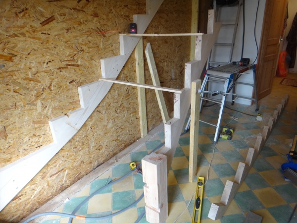 Commencement du montage